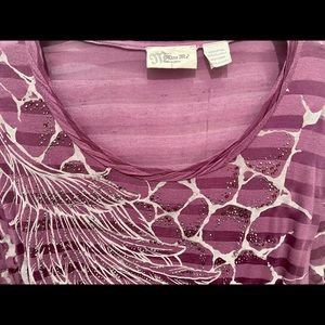 MISS ME LONG SLEEVE DREAMCATCHER SHIRT SZ M L